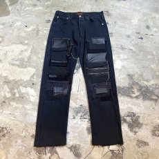 画像1: 【Wiz&Witch】"DIRTY BEAUTIFUL" CRUST ART JEANS / W31 (1)