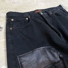 画像3: 【Wiz&Witch】"DIRTY BEAUTIFUL" CRUST ART JEANS / W31 (3)