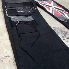 画像7: 【Wiz&Witch】"DIRTY BEAUTIFUL" CRUST ART JEANS / W30 (7)