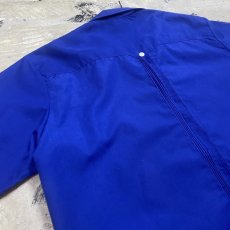 画像9: BLUE COLOR EMBROIDERY S/S CUBA SHIRT / Mens M (9)