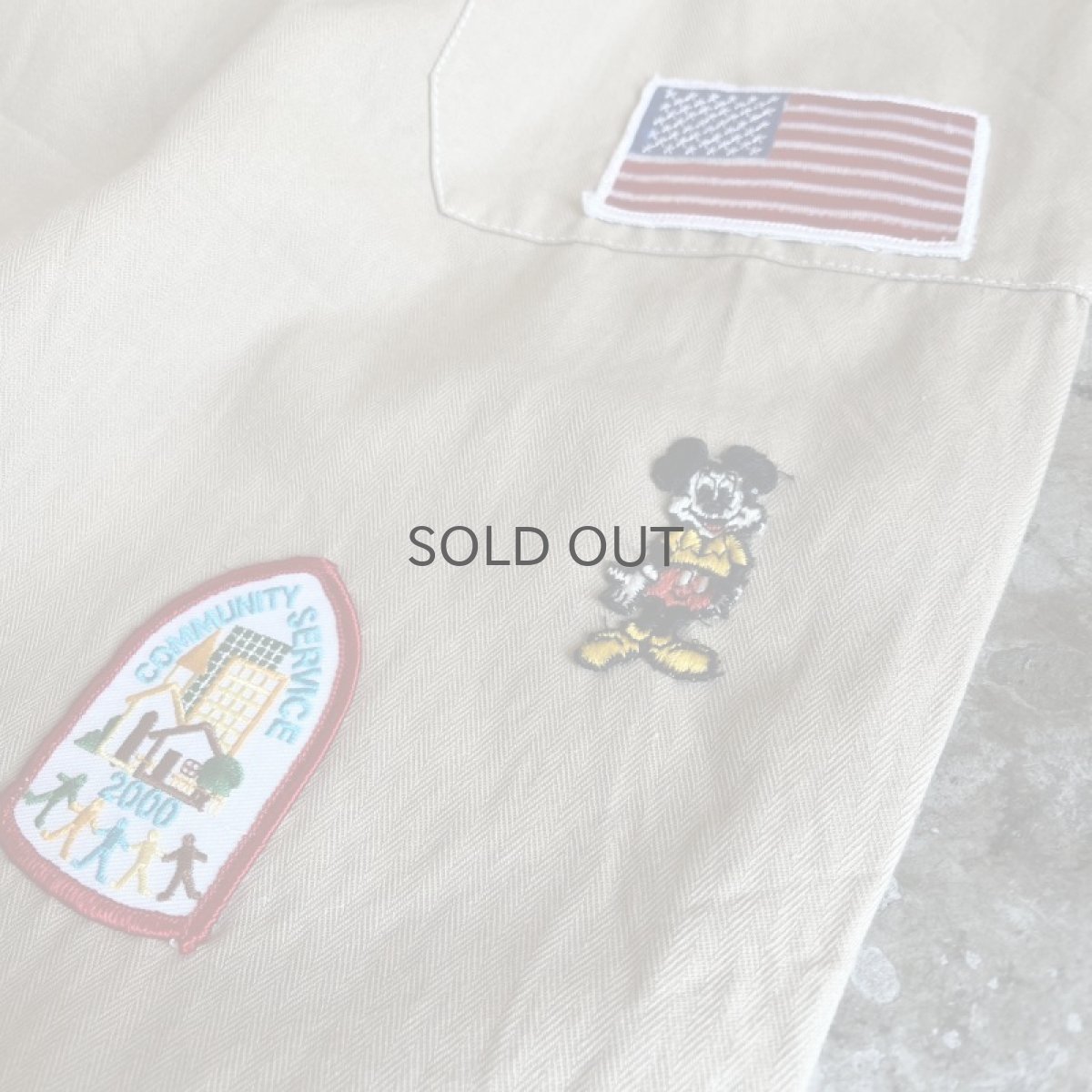 画像7: 【Wiz&Witch】OLD PATCH EURO MILITARY PANTS / FREE (7)