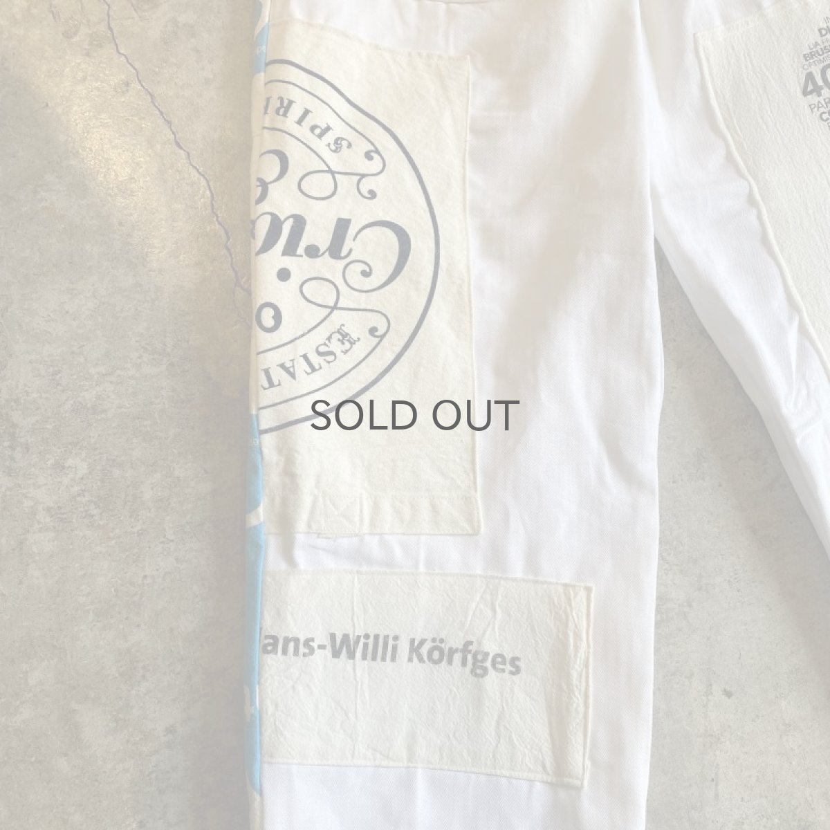 画像5: 【Wiz&Witch】"CANVAS" COLLAGE EURO MILITARY PANTS / FREE (5)