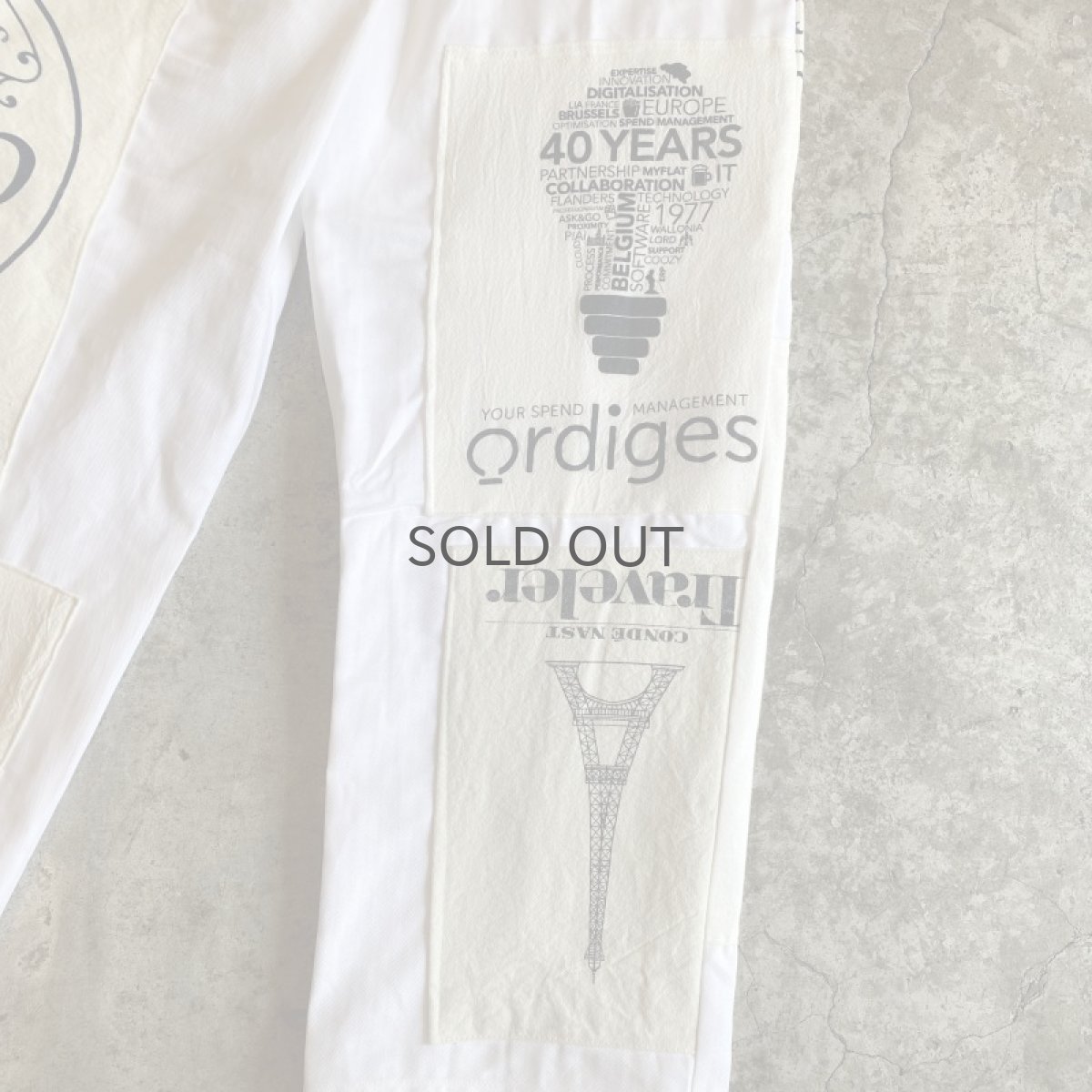 画像6: 【Wiz&Witch】"CANVAS" COLLAGE EURO MILITARY PANTS / FREE (6)