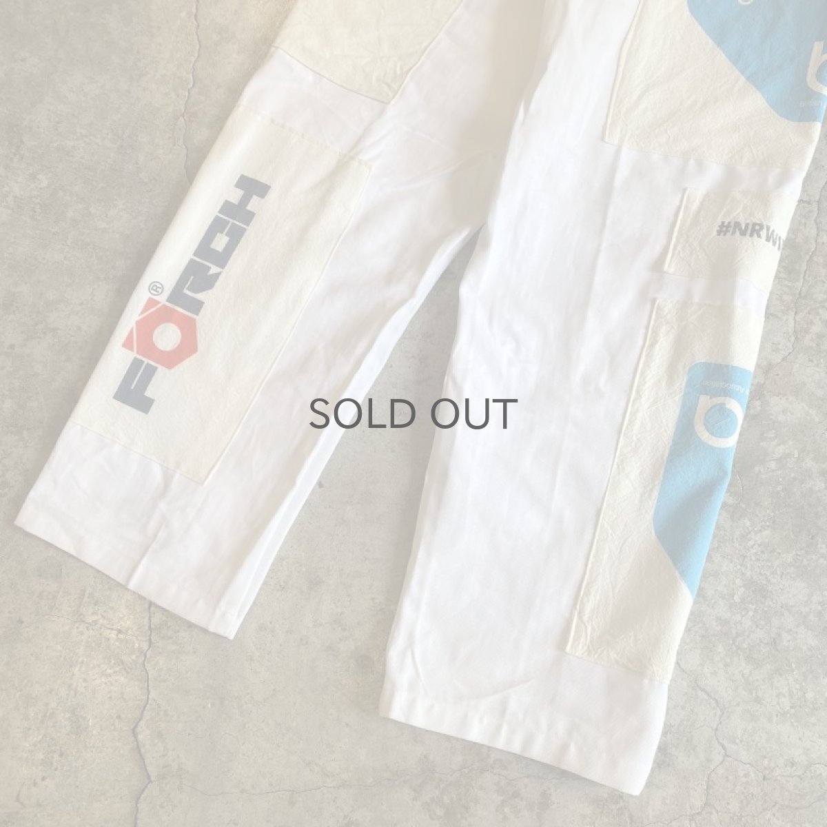 画像8: 【Wiz&Witch】"CANVAS" COLLAGE EURO MILITARY PANTS / FREE (8)