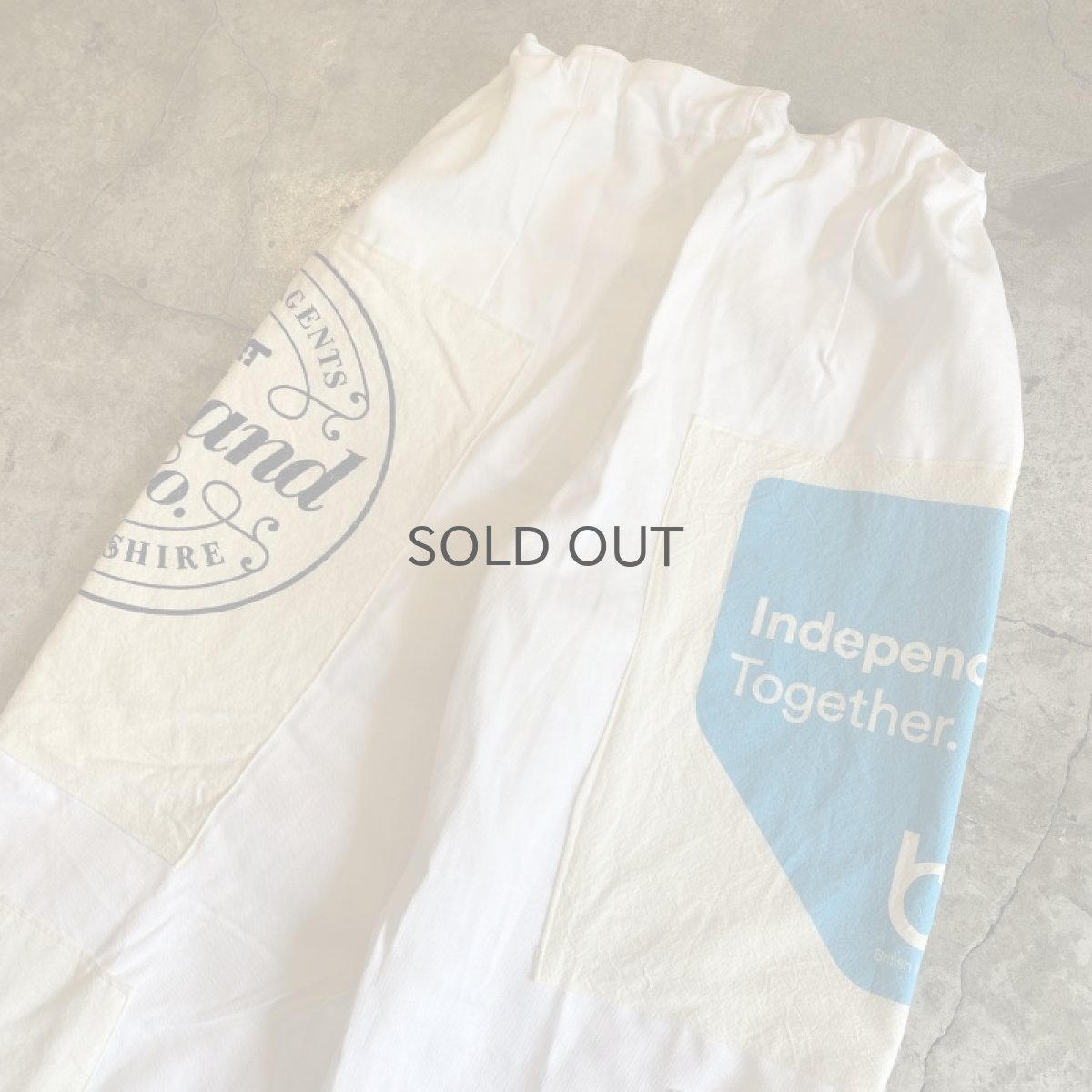 画像7: 【Wiz&Witch】"CANVAS" COLLAGE EURO MILITARY PANTS / FREE (7)