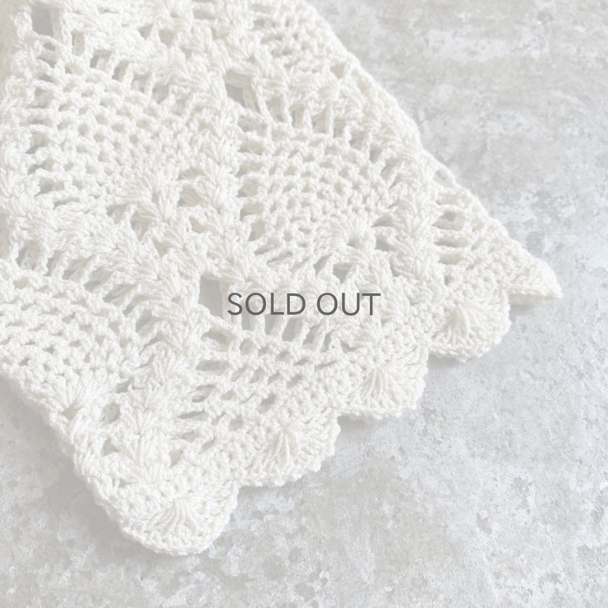 画像9: V NECK CROCHET DESIGN L/S CARDIGAN / Ladies M (9)