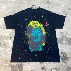 画像1: 【LABREA × JESUS AND JOHN】2ND ANV MONROE T-SHIRTS / BLACK (1)