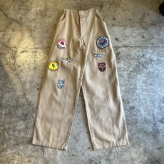 画像1: 【Wiz&Witch】OLD PATCH EURO MILITARY PANTS / FREE (1)