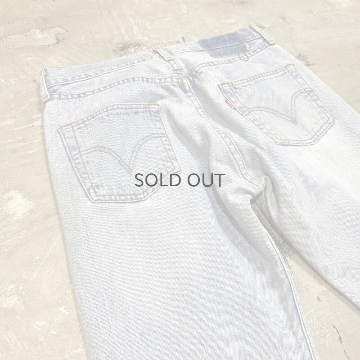 画像9: 【Wiz&Witch】SIDE TIE LINE DENIM PANTS / W31 (9)