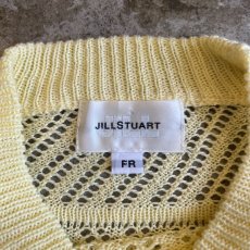 画像11: 【JILL STUART】PALE TONE CROCHET LONG SLEEVE DESIGN KNIT SWEATER / Ladies FR(M) (11)