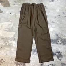 画像1: 【Wiz&Witch】"THE U.K" SIDE STUDS SLACKS PANTS / W30 (1)