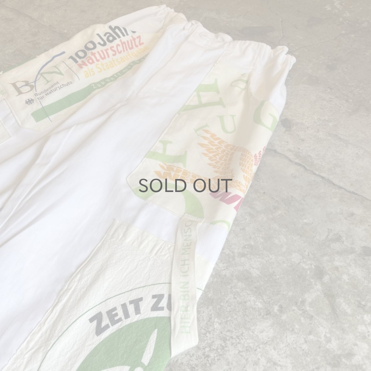 画像7: 【Wiz&Witch】"CANVAS" COLLAGE EURO MILITARY PANTS / FREE (7)