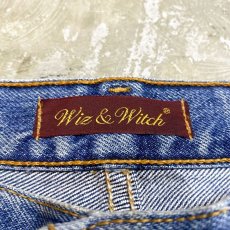 画像10: 【Wiz&Witch】SIDE TIE LINE DENIM PANTS / W30 (10)