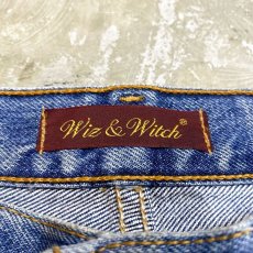 画像10: 【Wiz&Witch】SIDE TIE LINE DENIM PANTS / W30 (10)