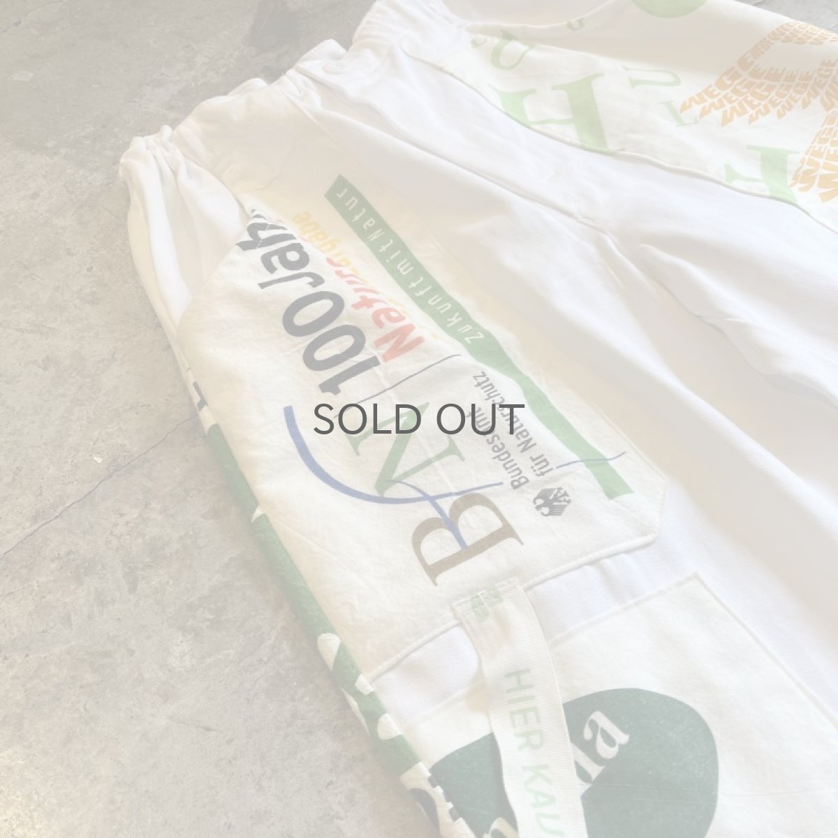 画像10: 【Wiz&Witch】"CANVAS" COLLAGE EURO MILITARY PANTS / FREE (10)