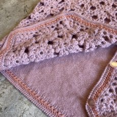 画像9: CROCHET COLOR KNIT VEST / Ladies M (9)