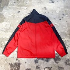 画像2: OLD【adidas】THREE STRIPES BICOLOR HI NECK JACKET / Mens M~L (2)