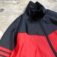 画像3: OLD【adidas】THREE STRIPES BICOLOR HI NECK JACKET / Mens M~L (3)