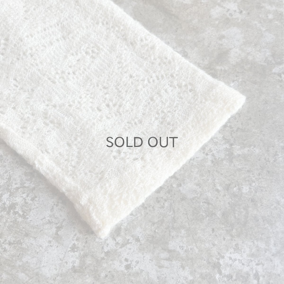 画像6: IVORY COLOR FLORAL PATTERN CHINA DESIGN KNIT CARDIGAN / Ladies M (6)