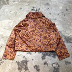 画像2: BOTANICAL EMBROIDERY SHORT JACKET / Mens 1X(L) (2)