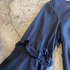 画像6: 【HELMUT LANG】BLACK COLOR FLARE DESIGN L/S TOPS / Ladies S(M) / MADE IN USA (6)