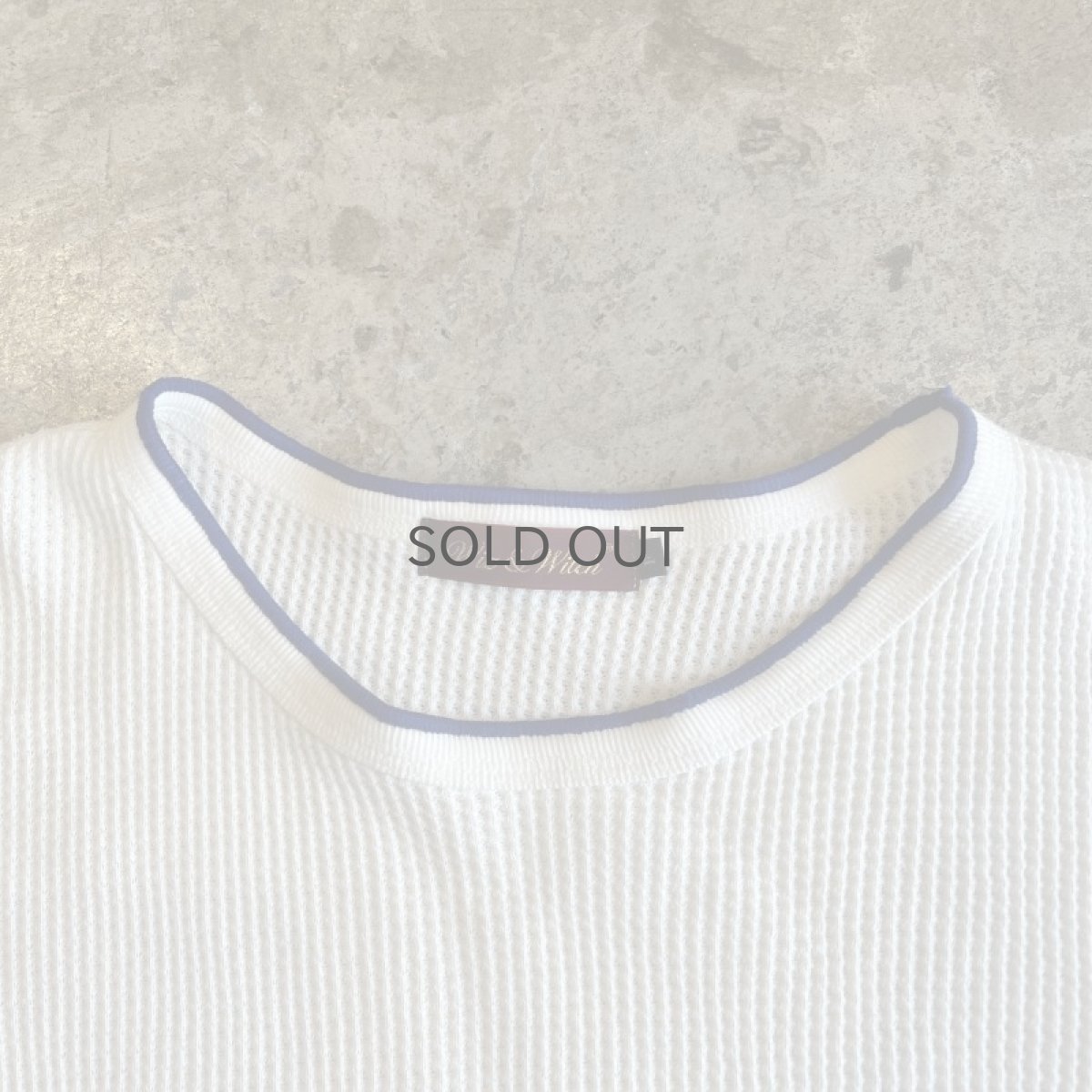 画像9: 【Wiz&Witch】"OUT STITCH" TWO STITCH THERMAL L/S TEE / OS (9)