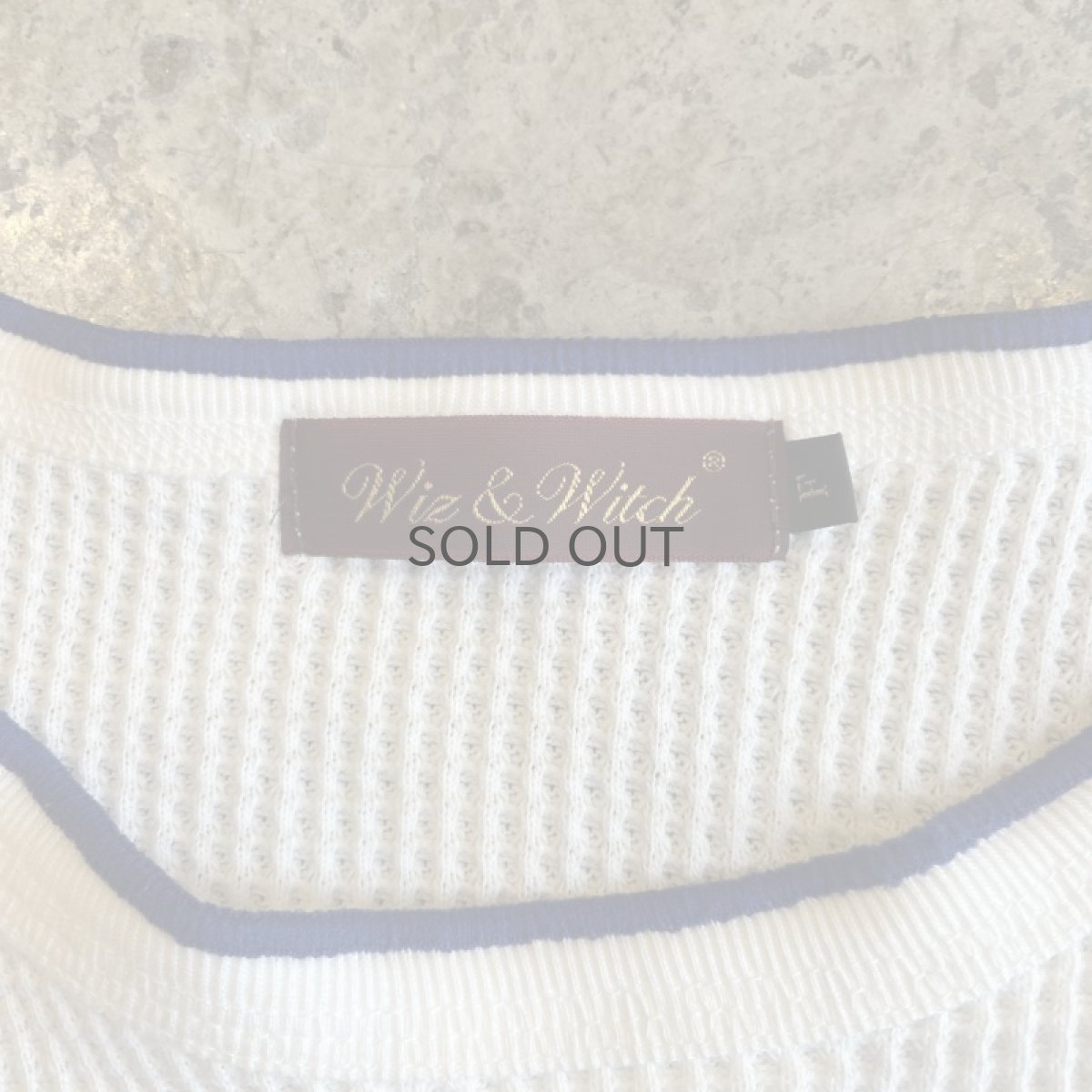 画像10: 【Wiz&Witch】"OUT STITCH" TWO STITCH THERMAL L/S TEE / OS (10)