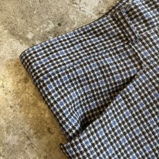 画像6: GLEN CHECK PATTERN STRAIGHT PANTS / W30 (6)