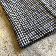 画像3: GLEN CHECK PATTERN STRAIGHT PANTS / W30 (3)