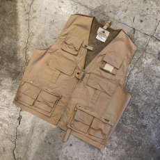 画像4: BACK MESH DESIGN ZIP UP FISHING VEST / Ladies XL(L) (4)