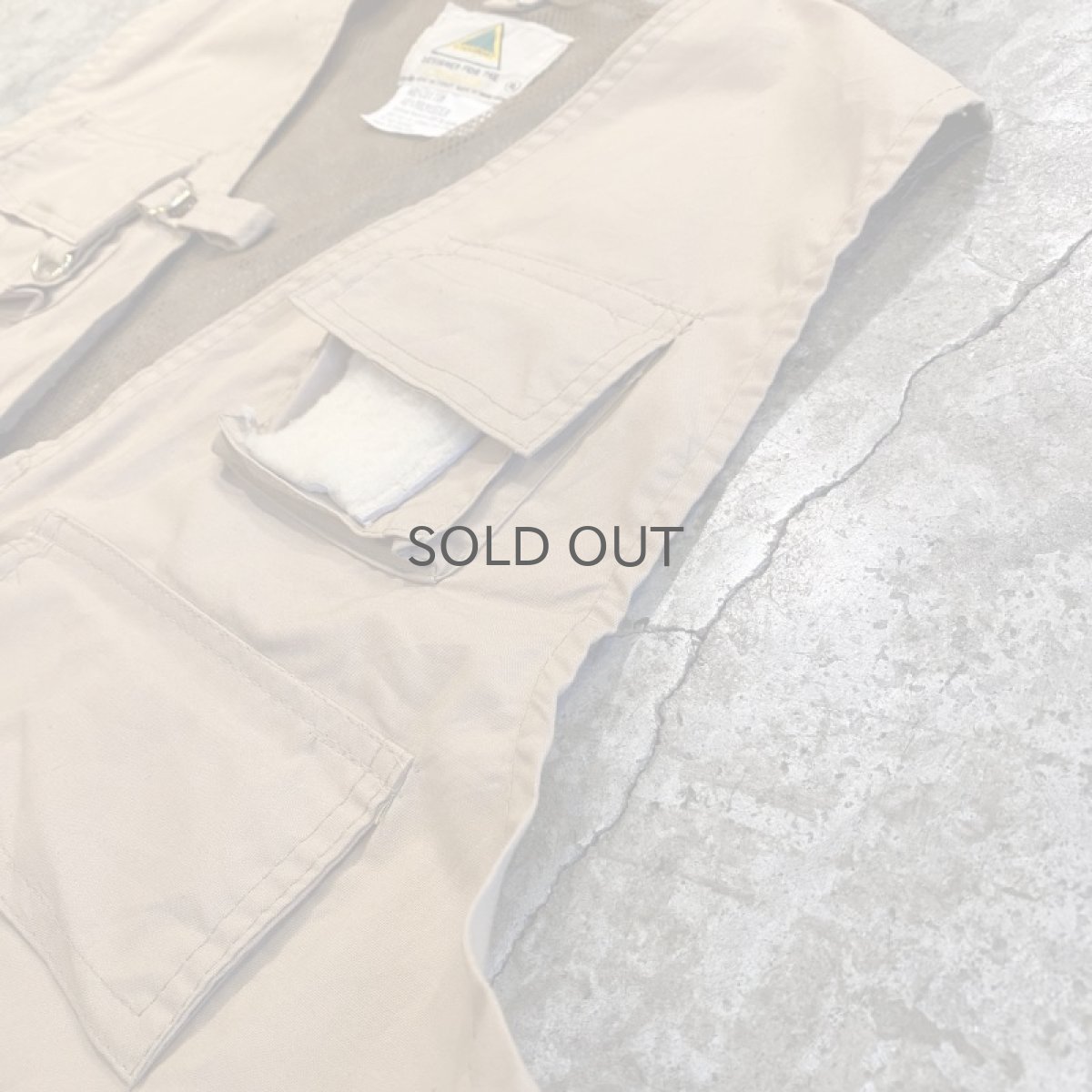画像8: BACK MESH DESIGN ZIP UP FISHING VEST / Ladies XL(L) (8)