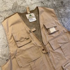 画像3: BACK MESH DESIGN ZIP UP FISHING VEST / Ladies XL(L) (3)