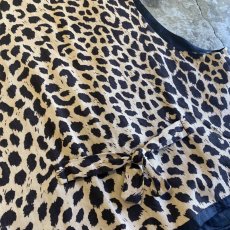 画像9: LEOPARD PATTERN DESIGN COTTON VEST / Ladies M (9)