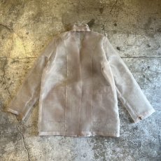 画像2: 【Wiz&Witch】SHEER TAYLOR JACKET / FREE / BEIGE (2)