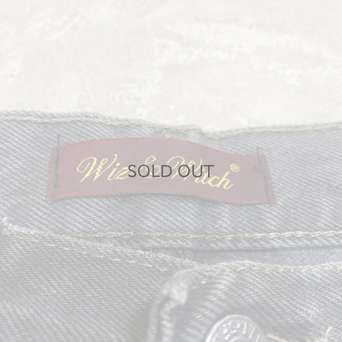 画像10: 【Wiz&Witch】"DIRTY BEAUTIFUL" DAMAGE ART JEANS / W31 (10)