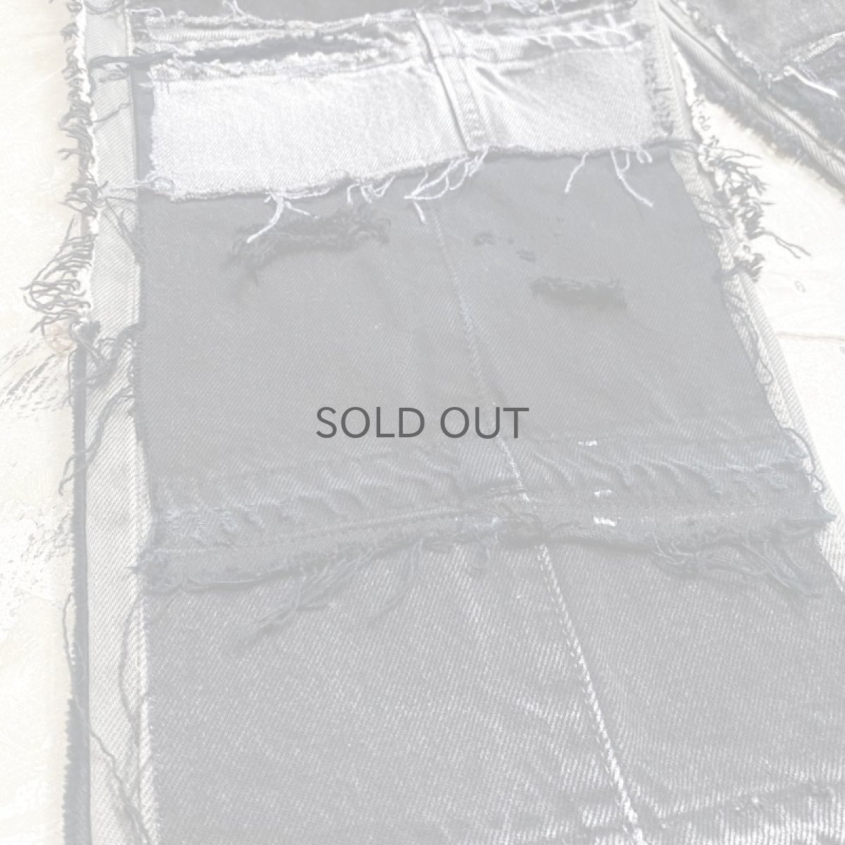 画像5: 【Wiz&Witch】"DIRTY BEAUTIFUL" DAMAGE ART JEANS / W31 (5)