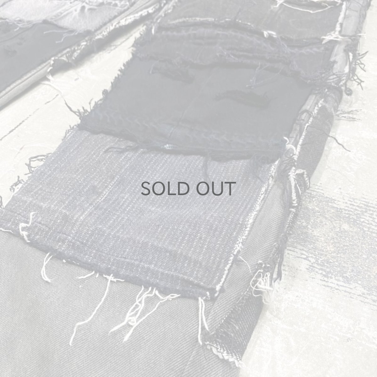 画像6: 【Wiz&Witch】"DIRTY BEAUTIFUL" DAMAGE ART JEANS / W31 (6)