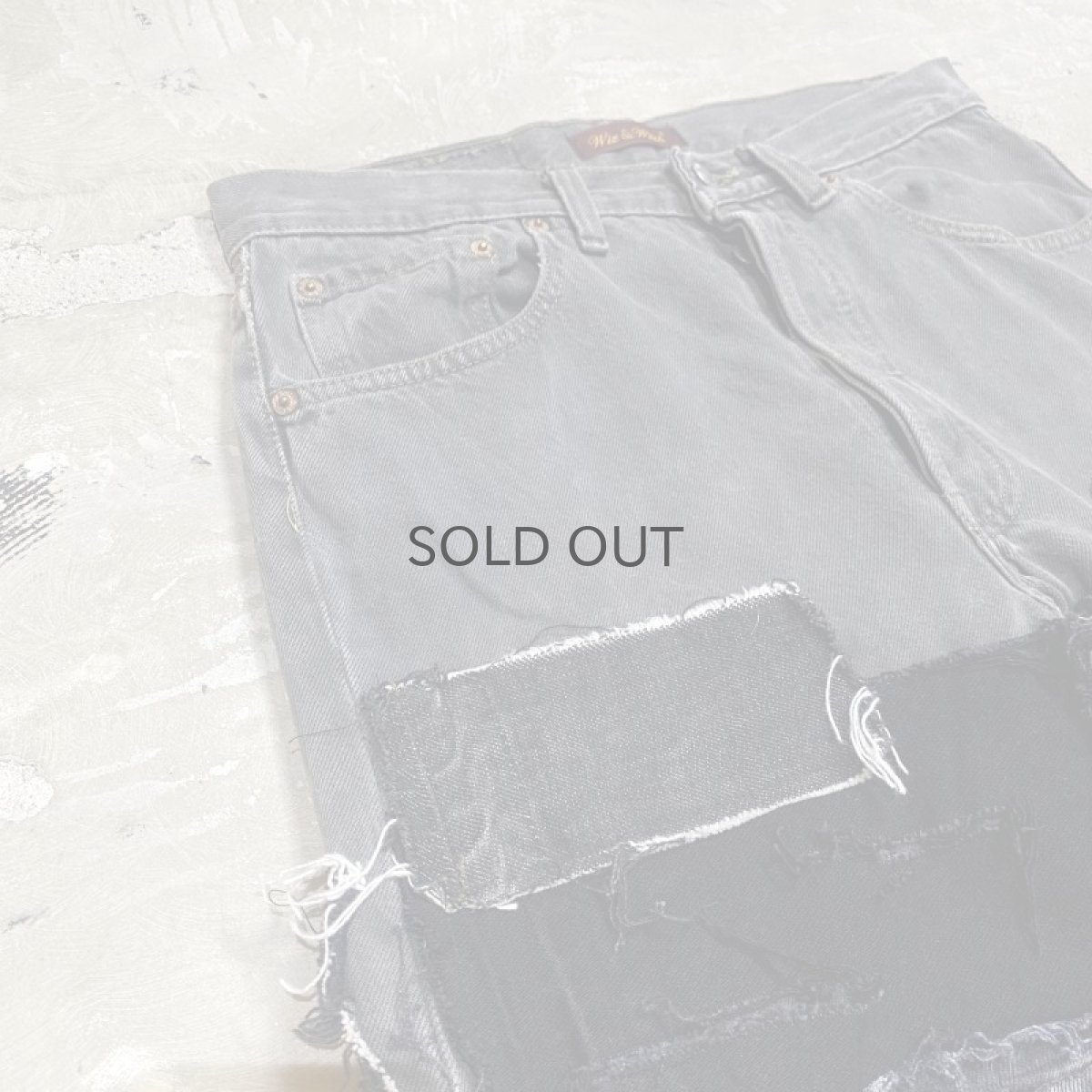 画像3: 【Wiz&Witch】"DIRTY BEAUTIFUL" DAMAGE ART JEANS / W31 (3)