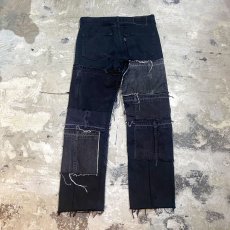 画像2: 【Wiz&Witch】"DIRTY BEAUTIFUL" DAMAGE ART JEANS / W32 (2)