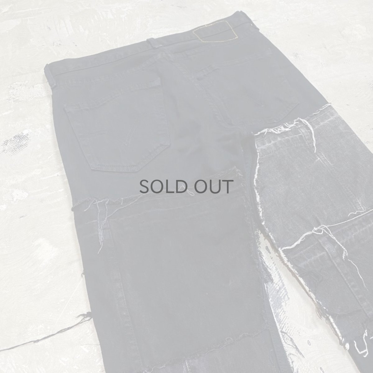 画像9: 【Wiz&Witch】"DIRTY BEAUTIFUL" DAMAGE ART JEANS / W32 (9)