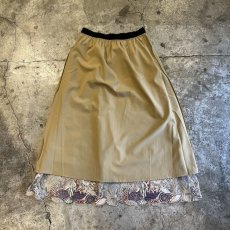 画像3: COLOR ART EMBROIDERY DESIGN TULLE FLARE SKIRT / W26~W31 (3)