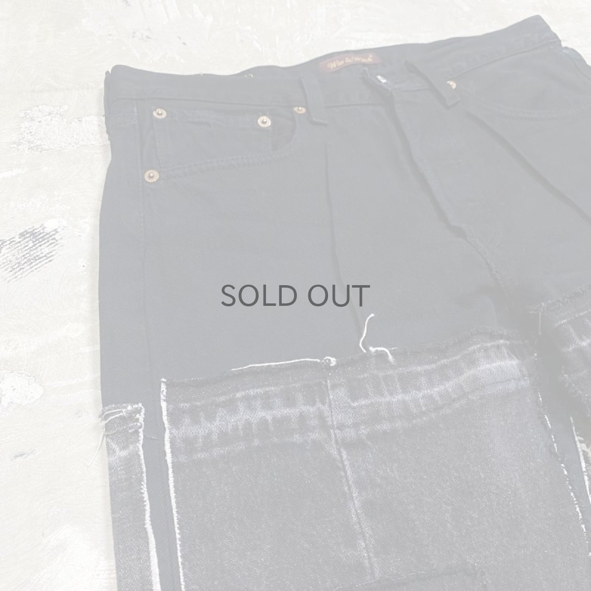 画像3: 【Wiz&Witch】"DIRTY BEAUTIFUL" DAMAGE ART JEANS / W32 (3)