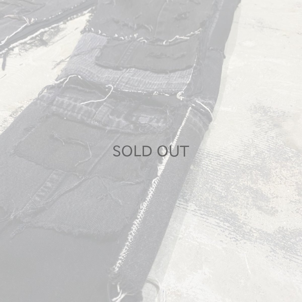 画像6: 【Wiz&Witch】"DIRTY BEAUTIFUL" DAMAGE ART JEANS / W32 (6)