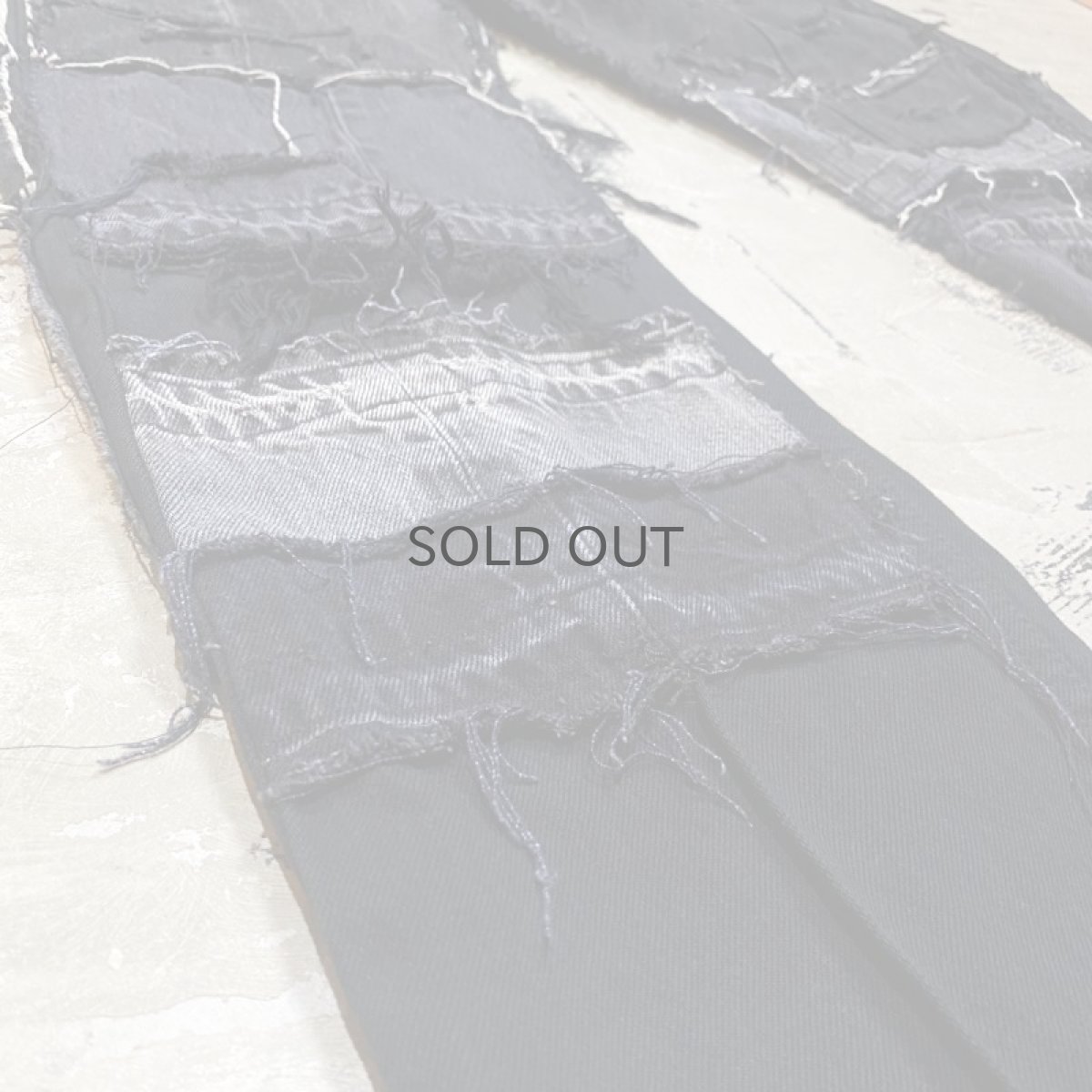 画像7: 【Wiz&Witch】"DIRTY BEAUTIFUL" DAMAGE ART JEANS / W32 (7)