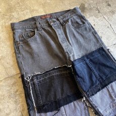 画像3: 【Wiz&Witch】"DIRTY BEAUTIFUL" DAMAGE ART JEANS / W30 (3)