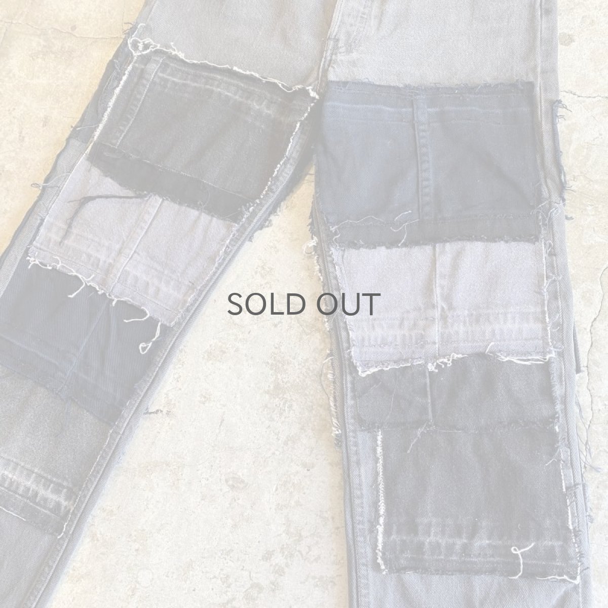 画像6: 【Wiz&Witch】"DIRTY BEAUTIFUL" DAMAGE ART JEANS / W30 (6)