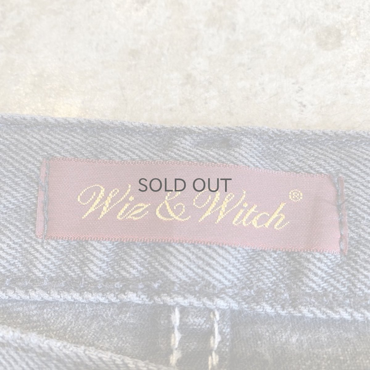 画像12: 【Wiz&Witch】"DIRTY BEAUTIFUL" DAMAGE ART JEANS / W30 (12)