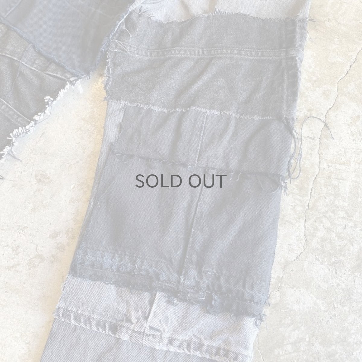 画像8: 【Wiz&Witch】"DIRTY BEAUTIFUL" DAMAGE ART JEANS / W30 (8)