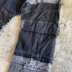 画像8: 【Wiz&Witch】"DIRTY BEAUTIFUL" DAMAGE ART JEANS / W30 (8)