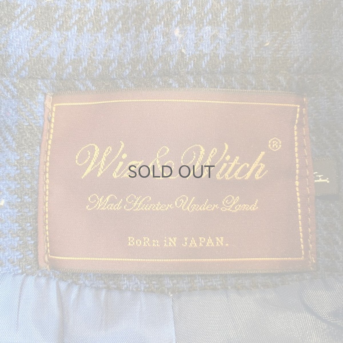 画像11: 【Wiz&Witch】"TRANSFORM" SEPARATE CHECK JACKET / OS (11)